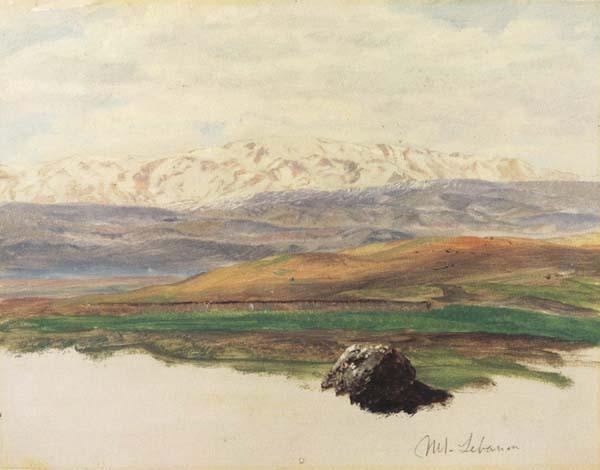 Frederic E.Church Mount Lebanon oil painting image